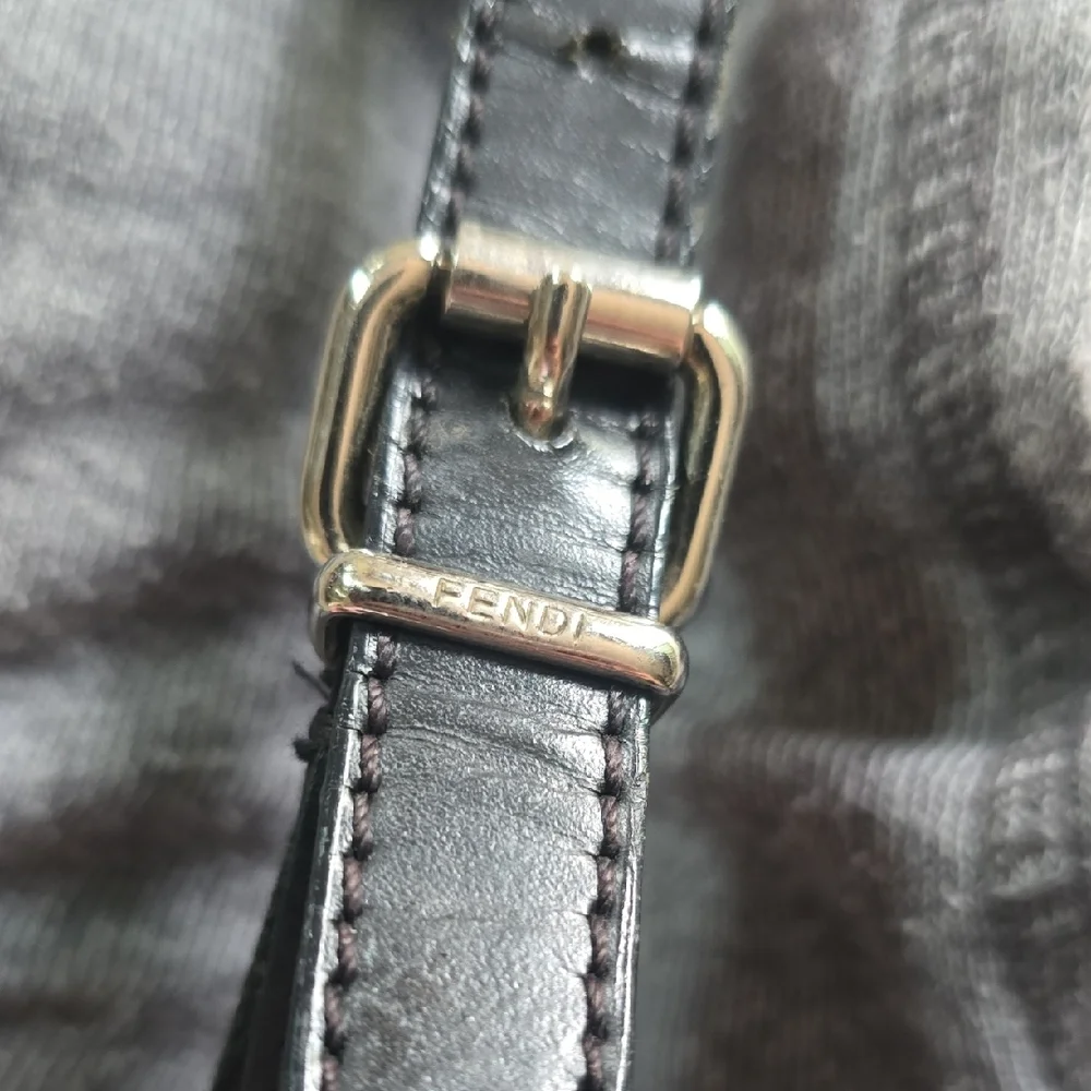 Fendi Black Monogram Shoulder Bag - Picture 2 of 10